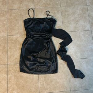 black dress